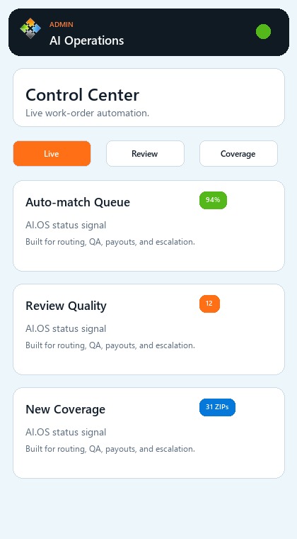Mobile quality operations preview