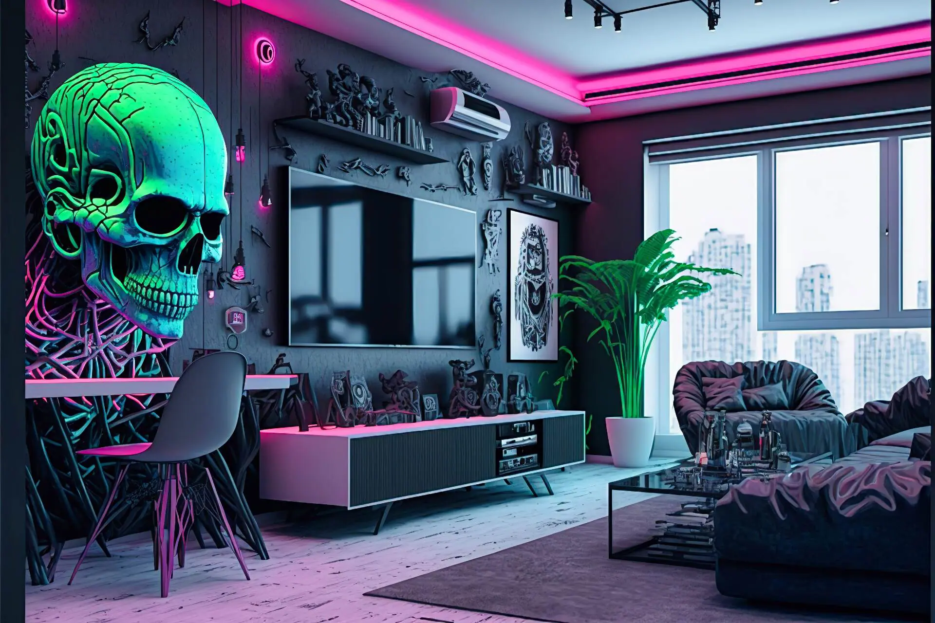 Furniture assembly service at night